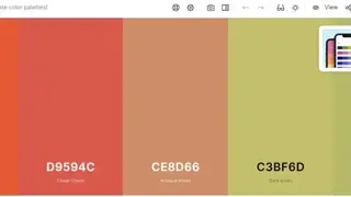 Coolors screenshot