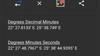 Coordinate Converter Plus screenshot