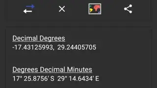 Coordinate Converter Plus screenshot