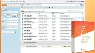 Copernic Desktop Search screenshot