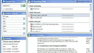 Copernic Desktop Search screenshot