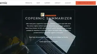 Copernic Summarizer screenshot