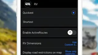 Copilot GPS screenshot
