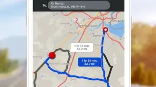 Copilot GPS screenshot