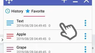 Copy History Support screenshot
