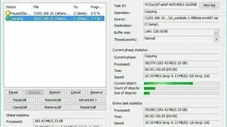 CopyHandler screenshot