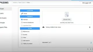 Copyleaks Plagiarism Checker screenshot