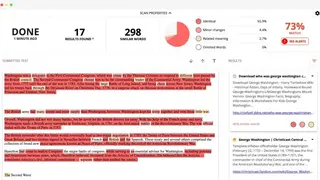 Copyleaks Plagiarism Checker screenshot