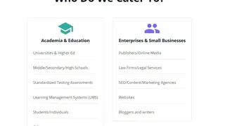 Copyleaks Plagiarism Checker screenshot