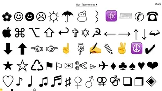 CopyPasteCharacter screenshot