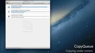 CopyQueue screenshot