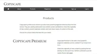 Copyscape screenshot