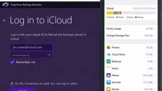 CopyTrans Backup Extractor screenshot