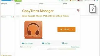 CopyTrans Manager screenshot