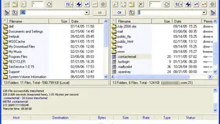 Core FTP screenshot