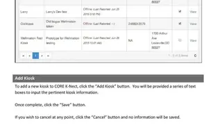 CORE K-NECT screenshot