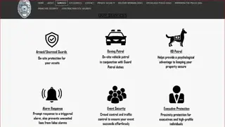 Core Security Services screenshot