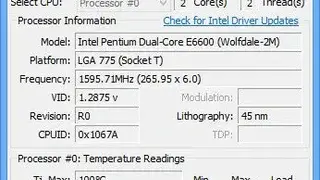 Core Temp screenshot
