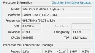 Core Temp screenshot