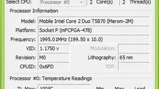 Core Temp screenshot