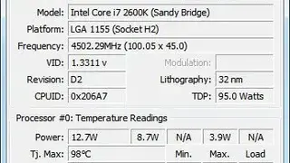 Core Temp screenshot