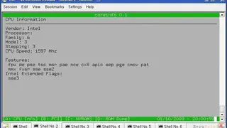 Coreboot screenshot