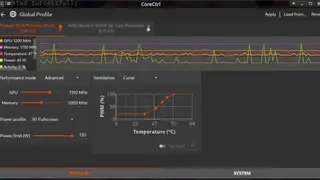 CoreCtrl screenshot