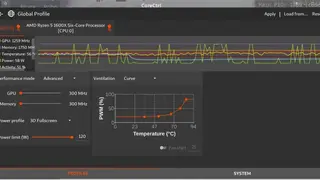 CoreCtrl screenshot