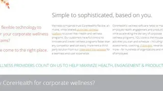 CoreHealth Technologies screenshot