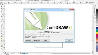 Corel Draw X6 screenshot