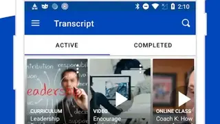 Cornerstone Learning screenshot
