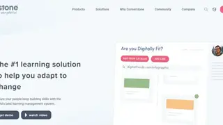Cornerstone LMS screenshot