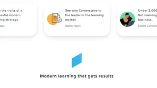 Cornerstone LMS screenshot