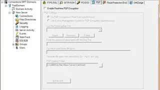 Cornerstone MFT Server screenshot
