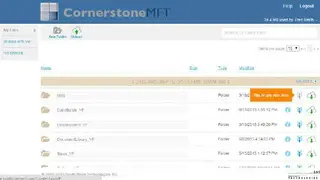 Cornerstone MFT Server screenshot