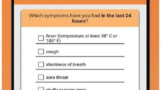 Corona Check Screening screenshot