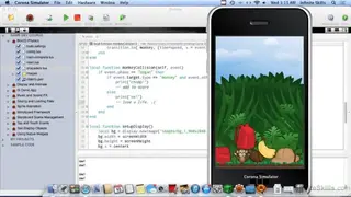 Corona SDK screenshot