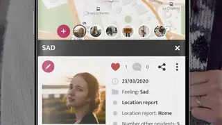 CoronaReport screenshot