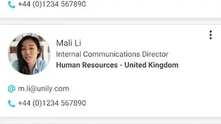 Corporate Intranet screenshot