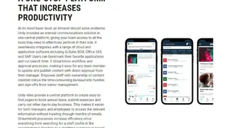 Corporate Intranet screenshot