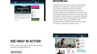 Corporate Intranet screenshot