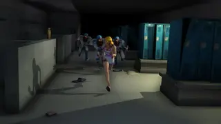 Corridor Z Inverted Zombie Runner screenshot
