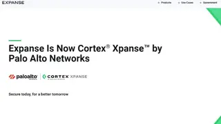 Cortex Xpanse screenshot
