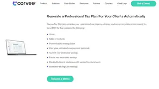 Corvee Tax Planning screenshot