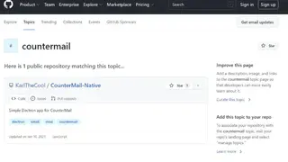 CounterMail screenshot