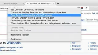 Country Flags & IP Whois screenshot