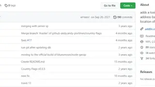 Country Flags & IP Whois screenshot
