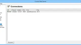 Courier Mail Server screenshot