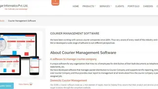 Courier Services Demo screenshot