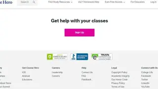 Course Hero screenshot